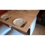 Mesa Ratona Elevable Para Guardar Puff En Paraíso Natural - Image 7